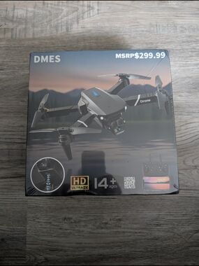 DMES Drone with HD Camera in Black
